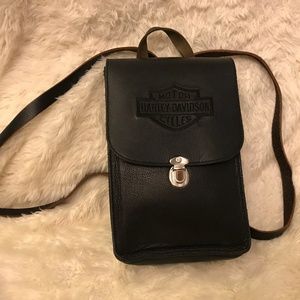 Harley-Davidson vintage leather backpack purse